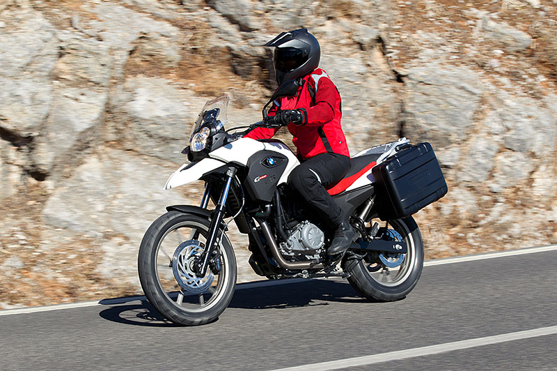 Fahraufnahme BMW G 650 GS