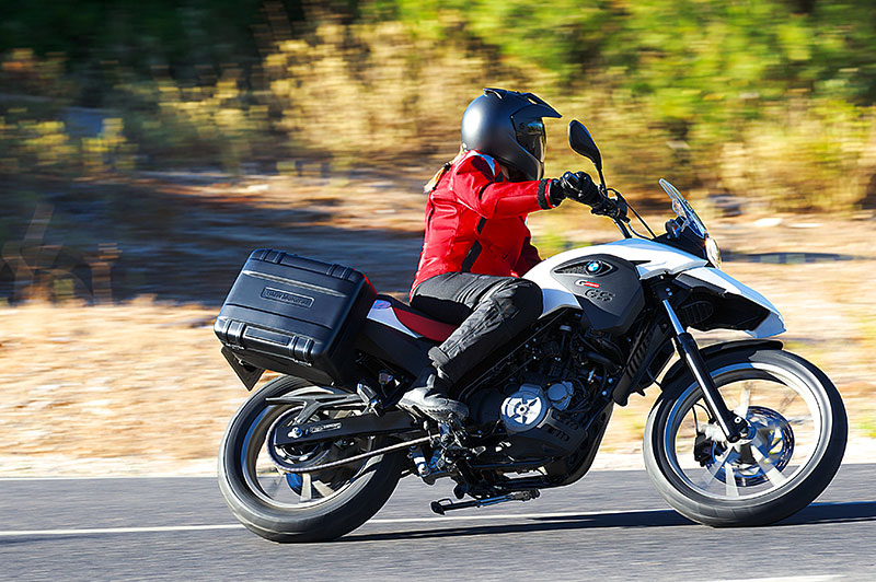 Fahraufnahme BMW G 650 GS