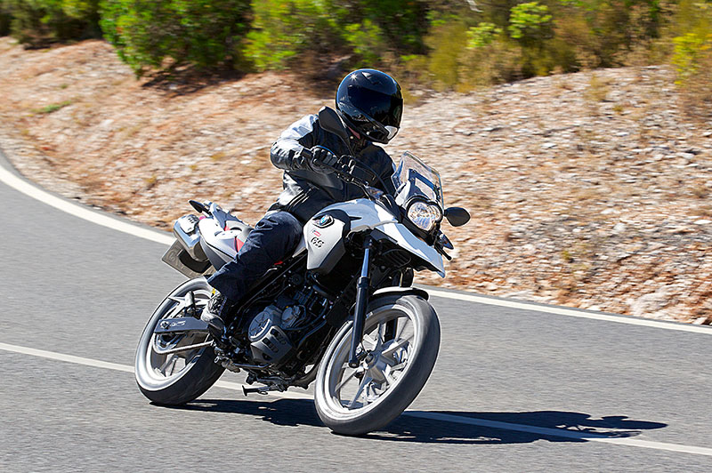 Fahraufnahme BMW G 650 GS