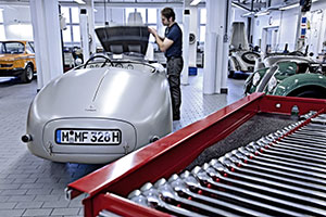 Kundenrestaurierung in der Werkstatt der BMW Classic