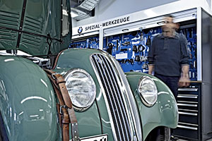 Kundenrestaurierung in der Werkstatt der BMW Classic