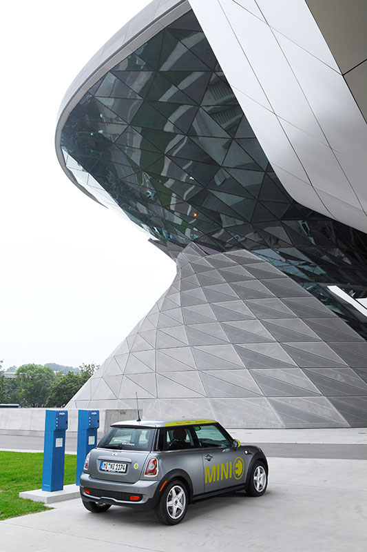 MINI E Mnchen Kooperationsprojekt Drive eCharged