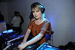 Little Boots (Victoria Hesketh) DJs bei der MINI Scooter E Concept Party in London