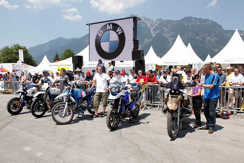 BMW Motorrad Days 2010, 30 Jahre GS Prmierung