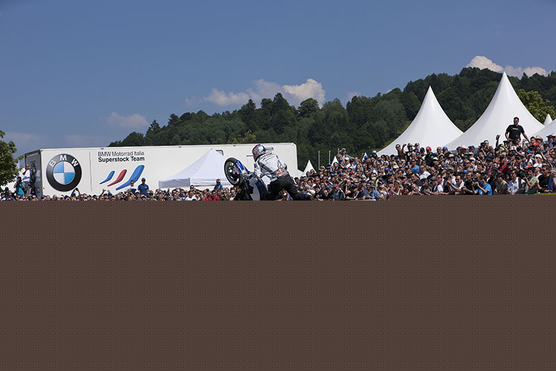 Chris Pfeiffer bei den BMW Motorrad Days 2010