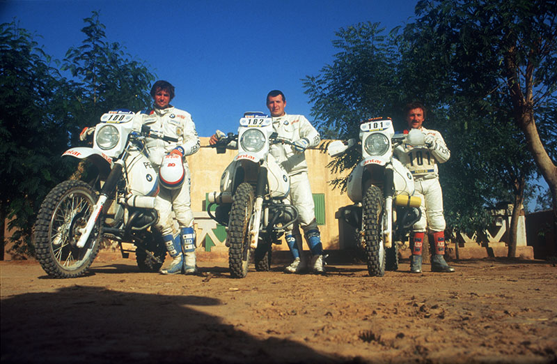 30 Jahre BMW Motorrad GS, Hubert Auriol