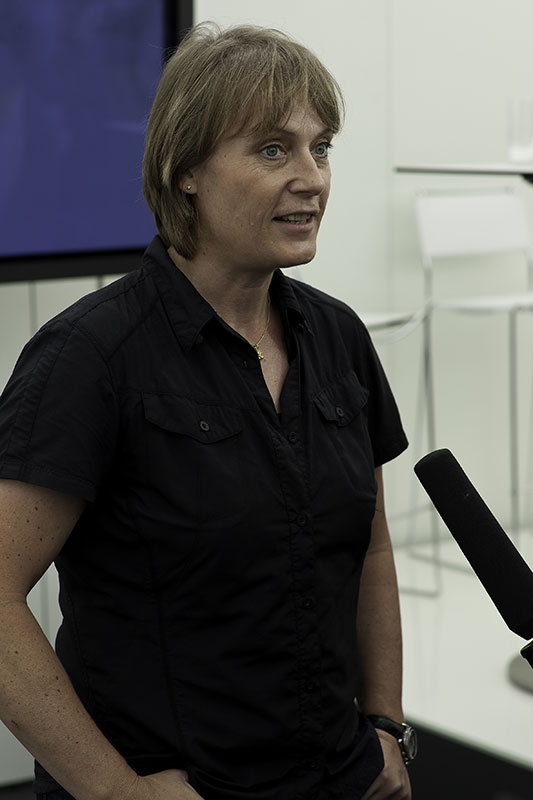Jutta Kleinschmidt bei den BMW Motorrad Days