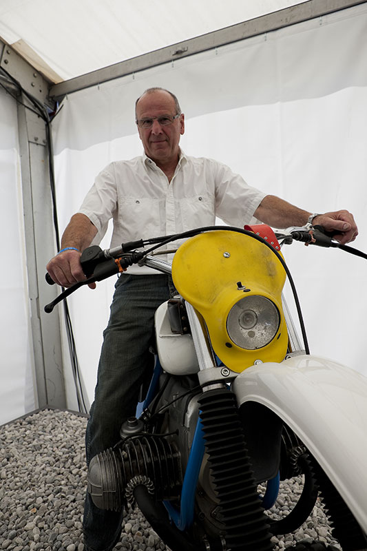 Laszio Peres bei den BMW Motorrad Days 2010