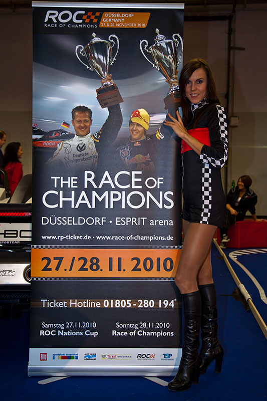 Werbung fr die Race of Champions