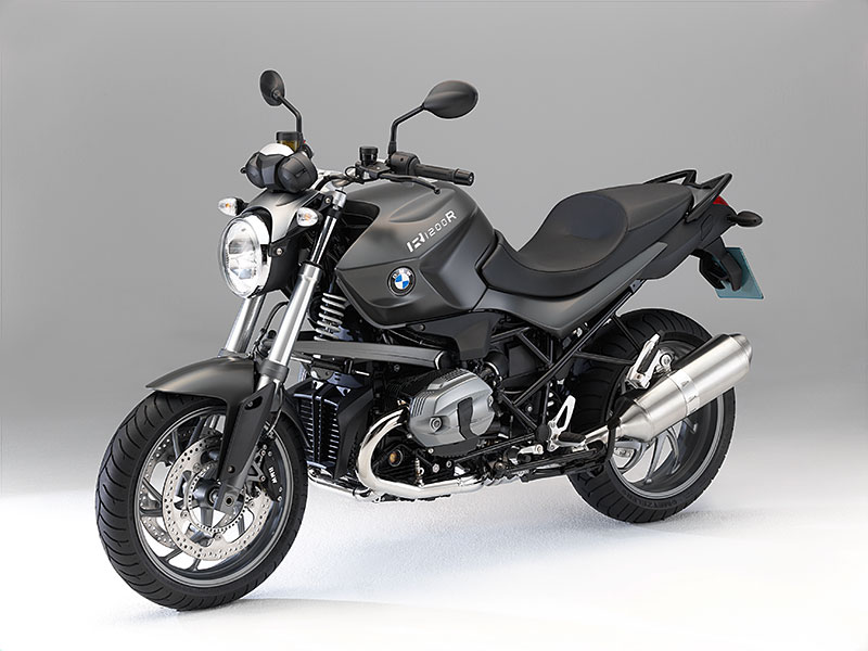 BMW R 1200 R, Standaufnahme im Studio
