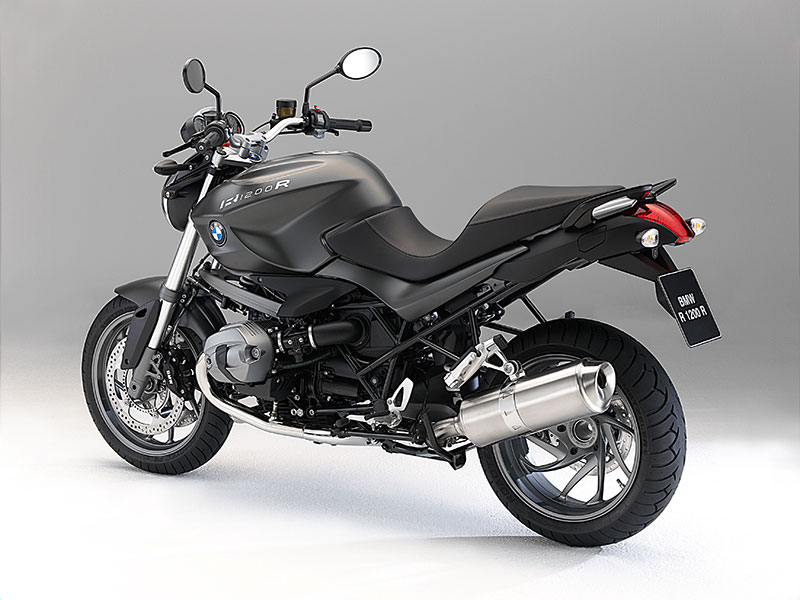 BMW R 1200 R, Standaufnahme im Studio