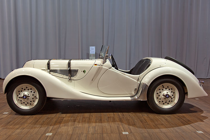 BMW 328, Seitenansicht