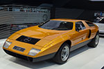 Mercedes C111, beschleunigt in 5 Sek. von 0 auf 100 km/h, der Wagen wurde trotz Interessenten nie in Serie gebaut