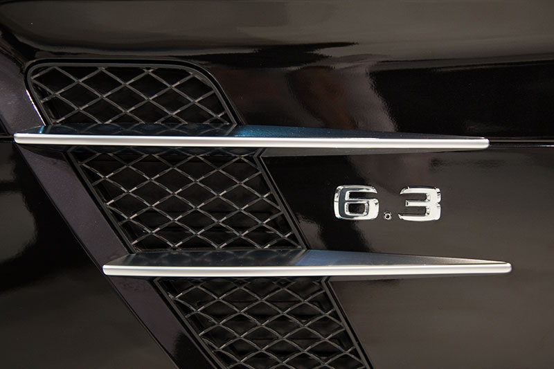 Mercedes SLS, seitliches Detail