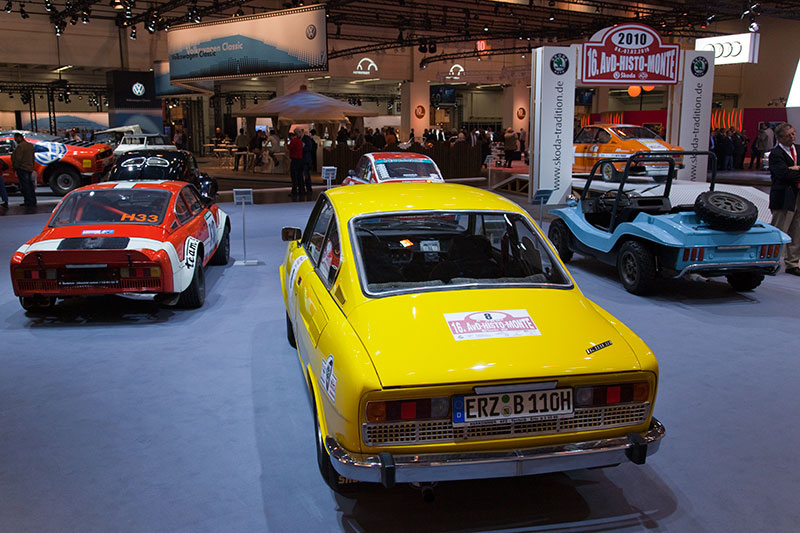 Skoda Messestand auf der Techno Classica 2010 in Essen