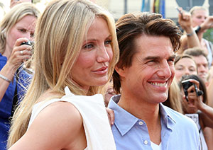 Tom Cruise und Cameron Diaz. Premiere Knight&Day