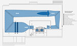 Das neue Energie- und umwelttechnische Versuchszentrum - Querschnitt Thermowindkanal