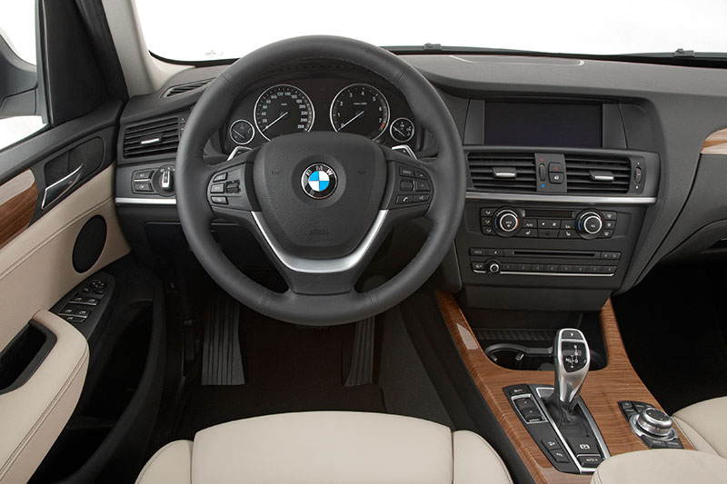 BMW X3, Modell F25, Cockpit