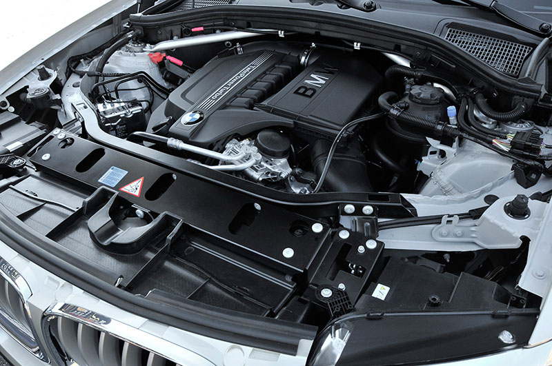 BMW X3 xDrive35i (F25), Motorraum