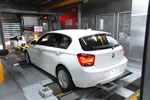 Werk Regensburg, Produktion BMW 1er, Rollenprüfstand