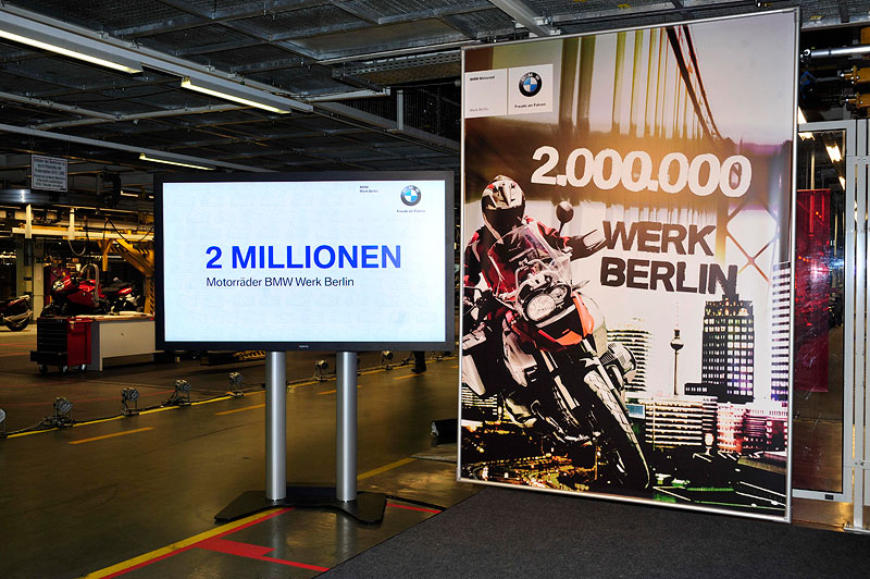 BMW Werk Berlin produziert zweimillionstes Motorrad