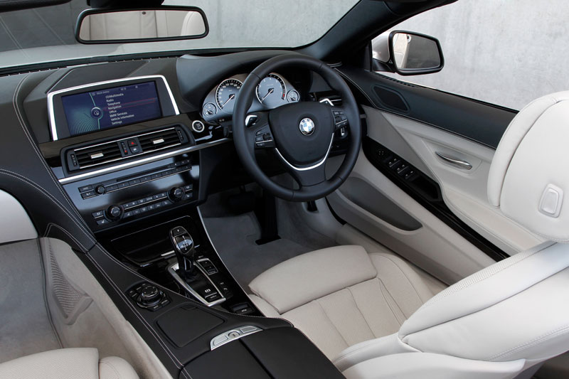 BMW 6er Cabrio on location