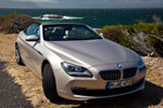 BMW 650i Cabrio nahe Simons Town.