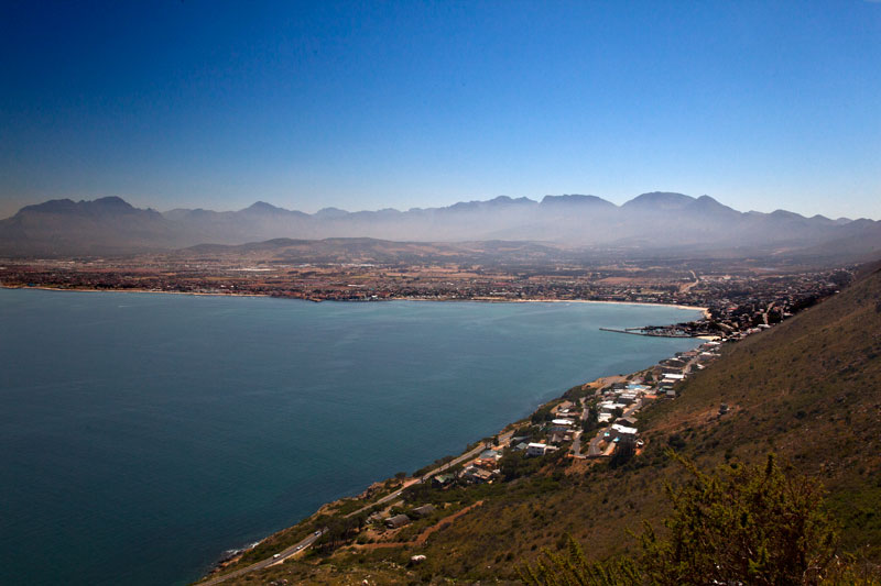 Kste bei Pringle Bay in Sd-Afrika.