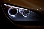 LED Corona-Standlichtringe und Lichtband am BMW 6er Cabrio Scheinwerfer 