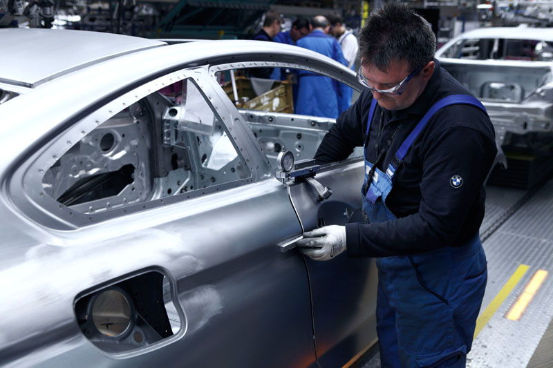 BMW 6er Coupe Produktion im BMW Werk Dingolfing