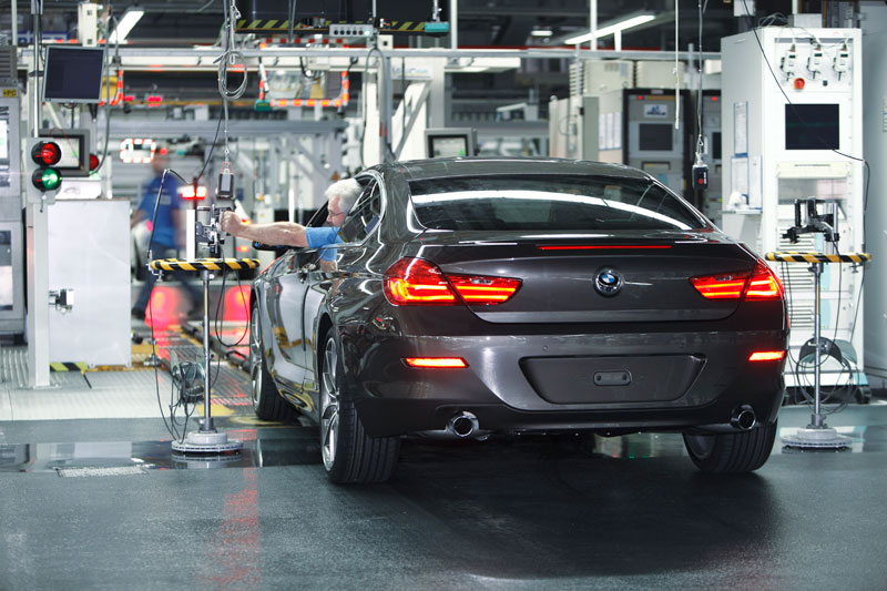 BMW 6er Coupe Produktion im BMW Werk Dingolfing