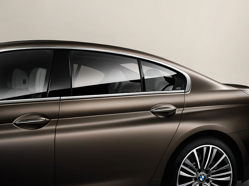 Das neue BMW 650i Gran Coup, Exterieur:Chromeline, BMW Individual Mattlackierung Frozen Bronze metallic