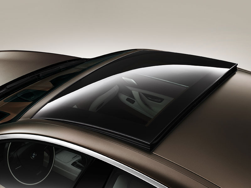 Das neue BMW 650i Gran Coup, Exterieur: Glasdach (optional)