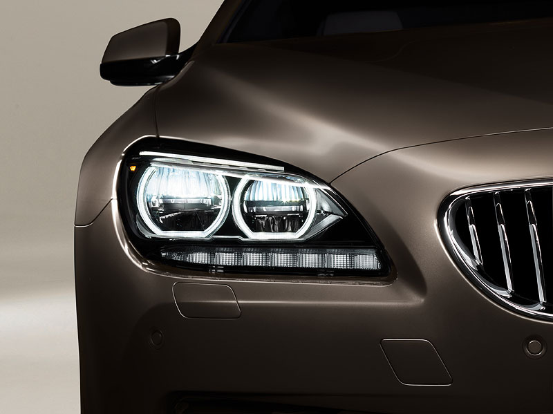 Das neue BMW 650i Gran Coup, Exterieur: Adaptive LED-Scheinwerfer, Standfahrlicht