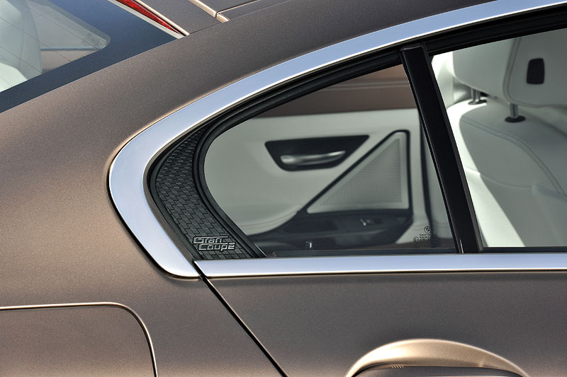 Das neue BMW 640i Gran Coup: Chromeline und Modellschriftzug 'Gran Coup'
