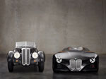 BMW 328 neben BMW 328 Hommage