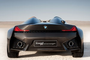 BMW 328 Hommage, Heckansicht