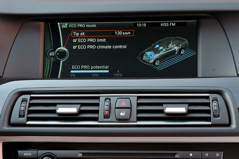 BMW 520d EfficientDynamics Edition, neuer Eco Pro Modus