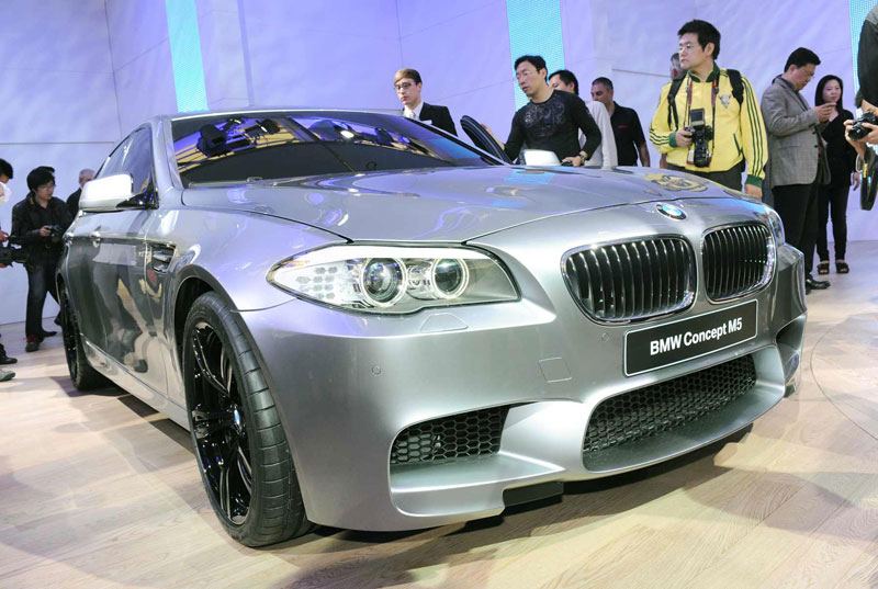 BMW Concept M5, Weltpremiere auf der Shanghai Auto Show