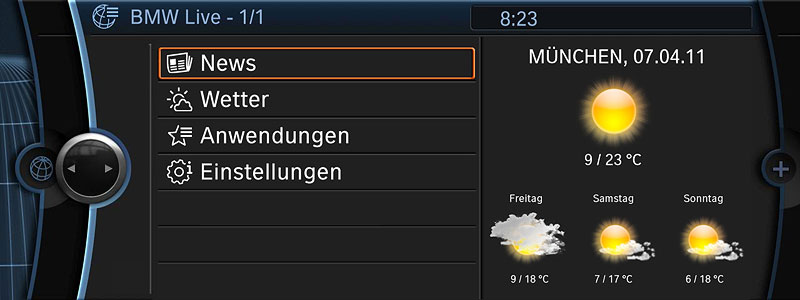 BMW ConnectedDrive: BMW Live
