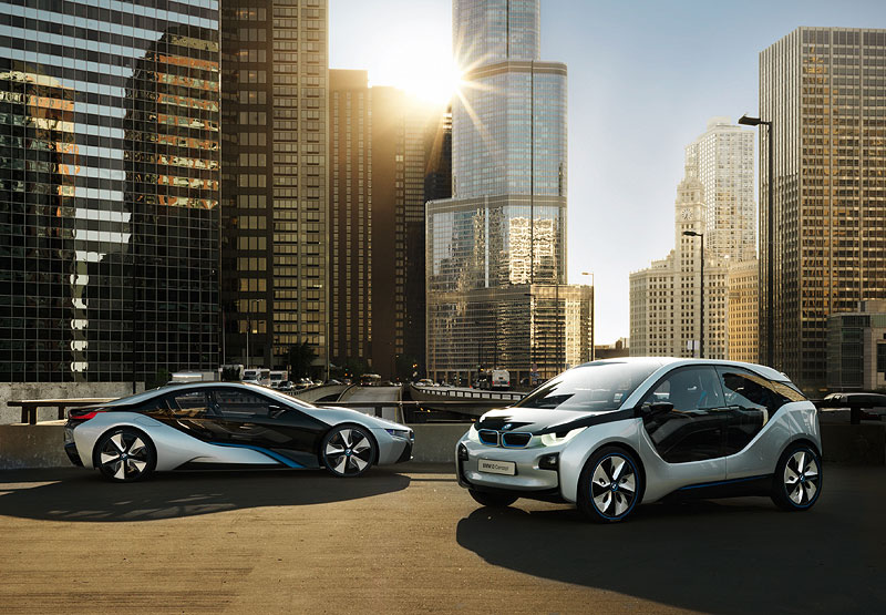 BMW i3 und i8 Concept