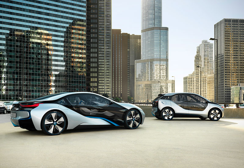 BMW i3 und i8 Concept