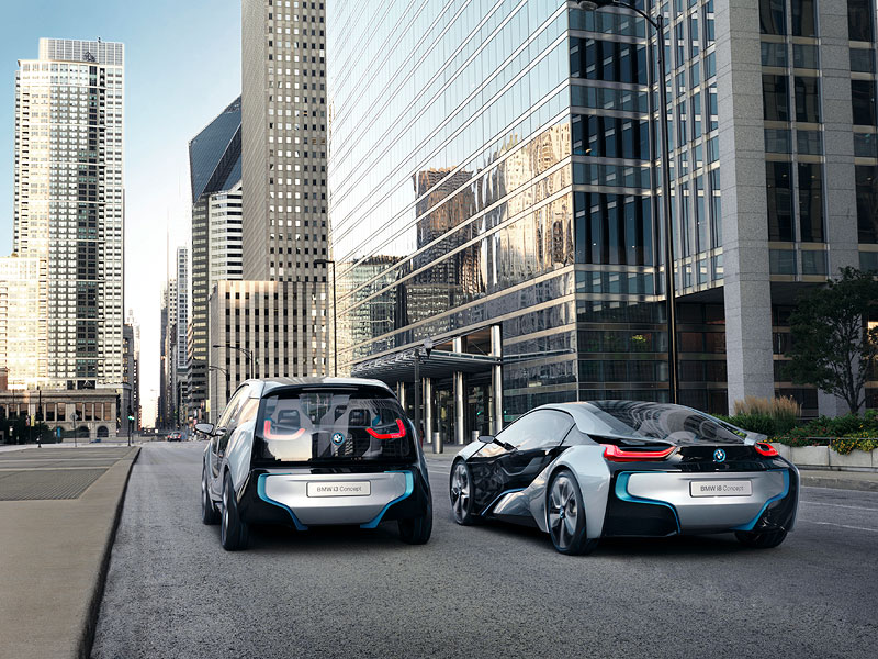 BMW i3 und i8 Concept