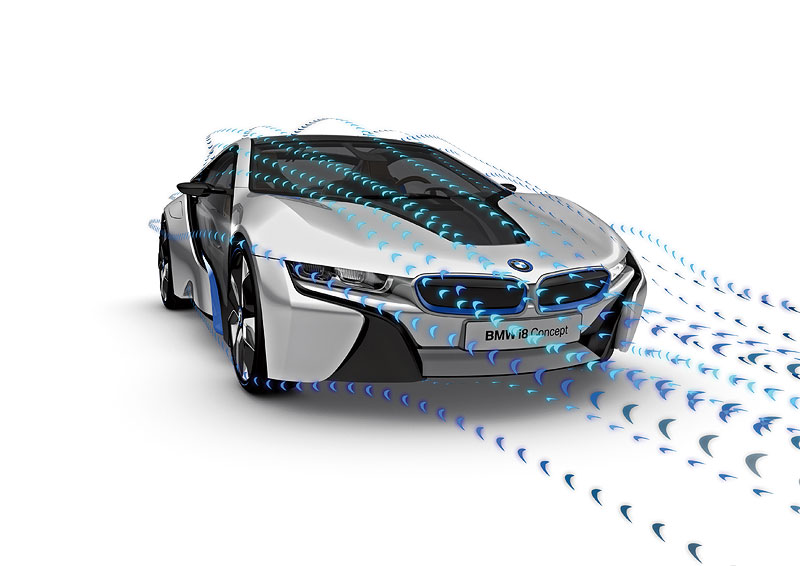 BMW i8 Concept, Aerodynamik