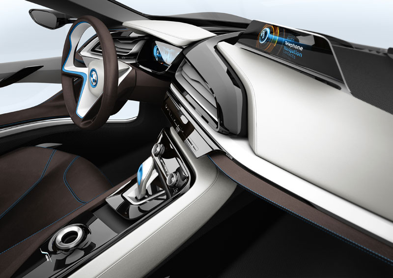 BMW i8 Concept, Interieur