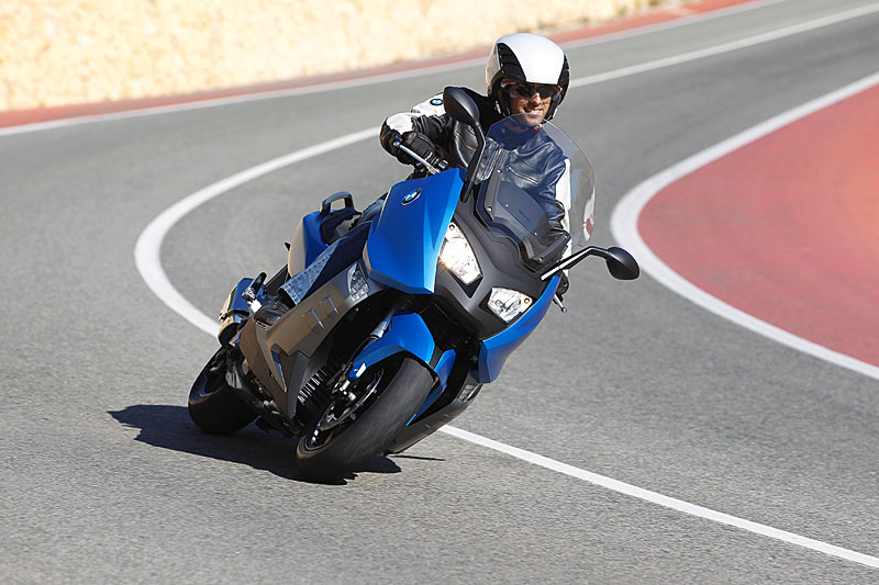 BMW C 600 Sport, Fahraufnahme