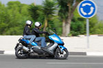 BMW C 600 Sport, Fahraufnahme