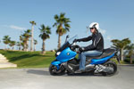 BMW C 600 Sport, Fahraufnahme