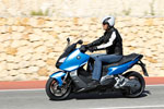 BMW C 600 Sport, Fahraufnahme