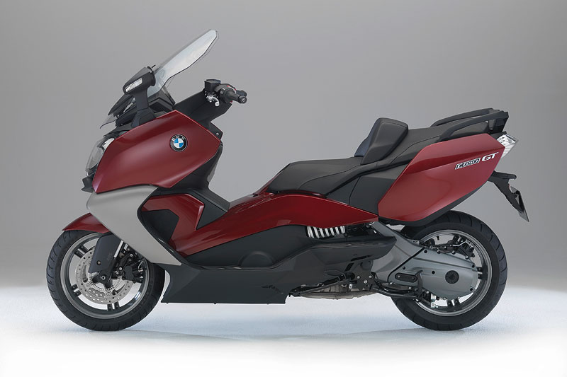 BMW C 650 GT in Vermillionred metallic